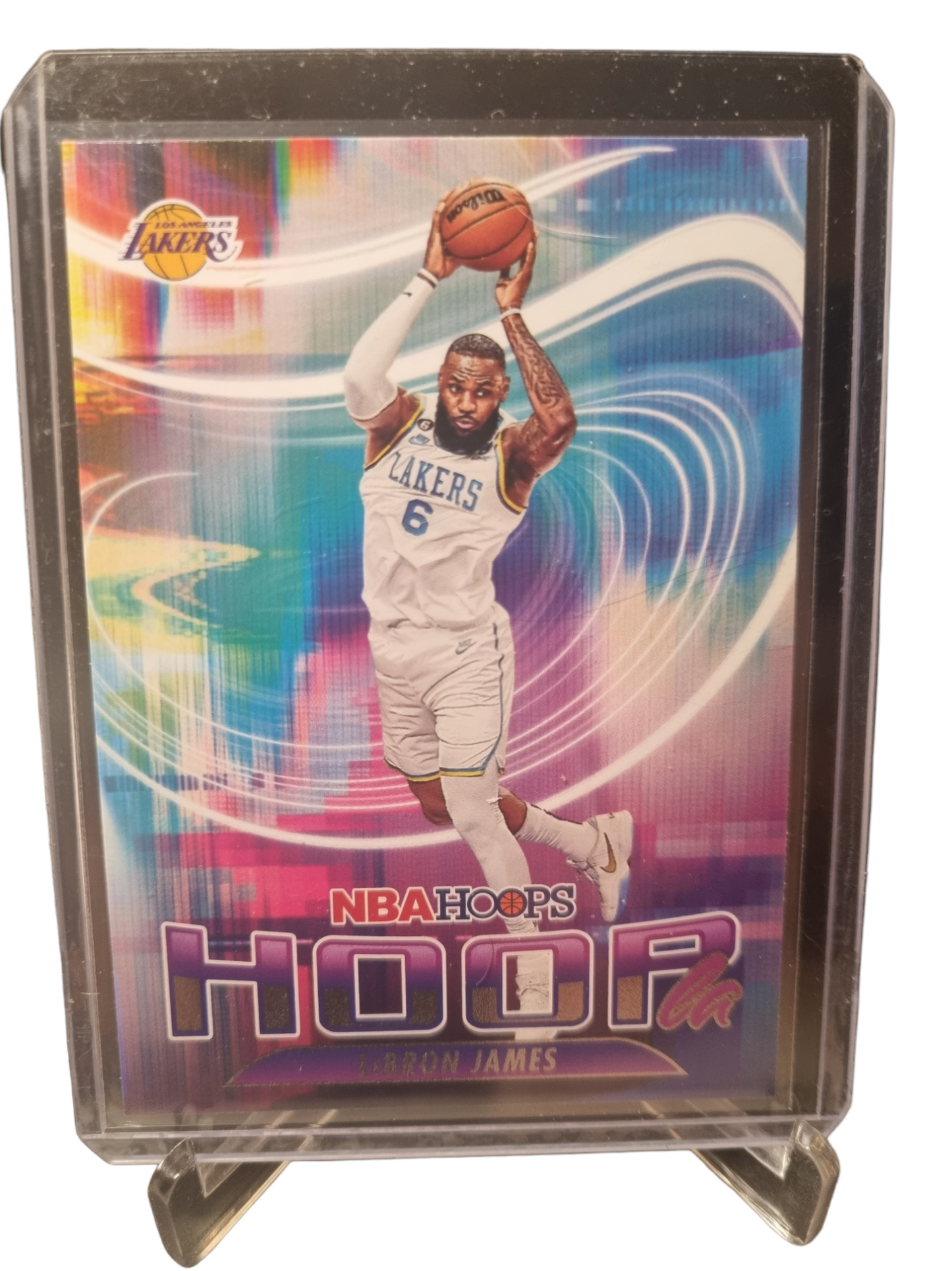 2023-24 Panini Hoops #9 Lebron James Hoop La