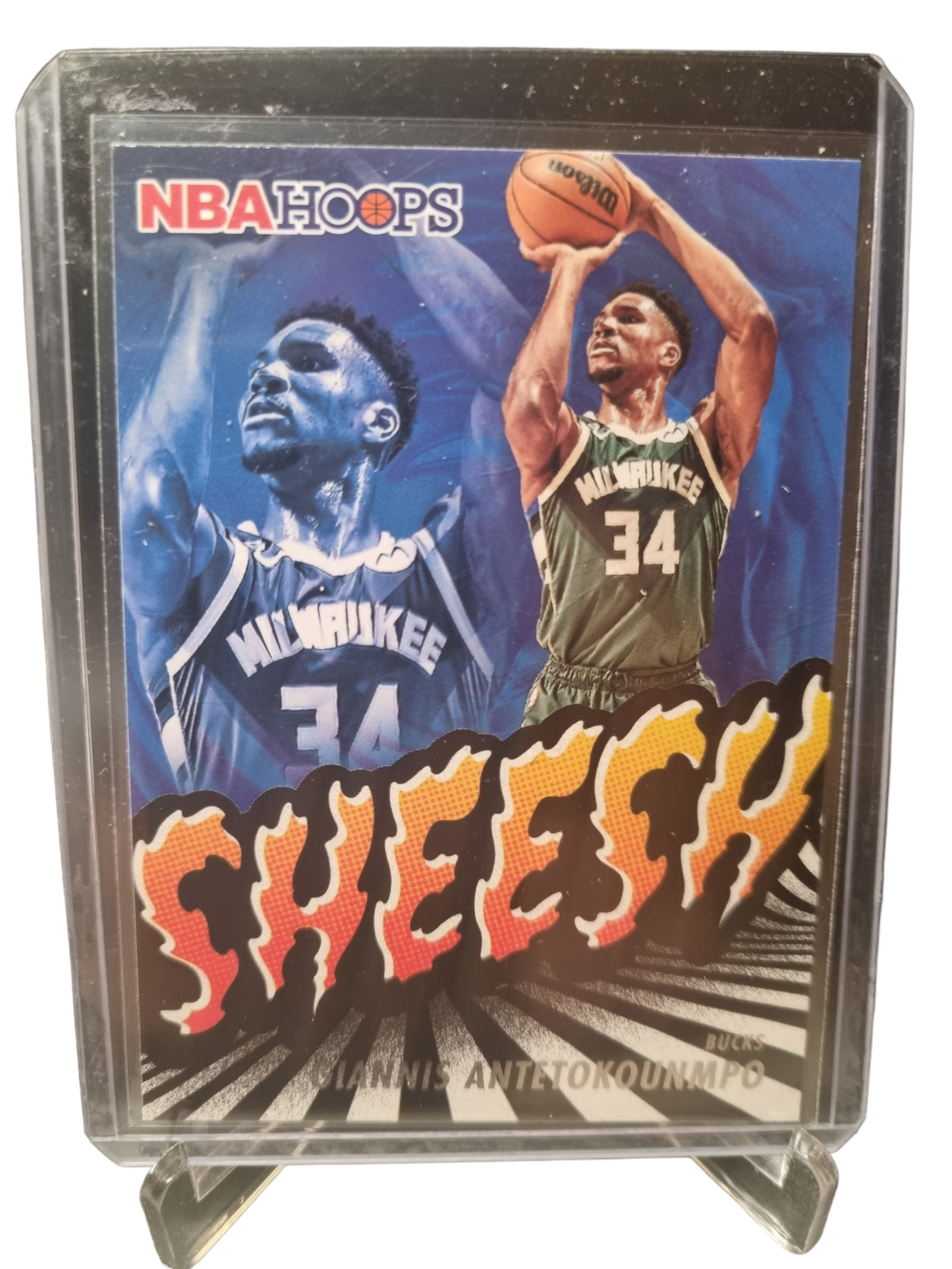 2023-24 Panini Hoops #2 Giannis Antetokounmpo Sheesh