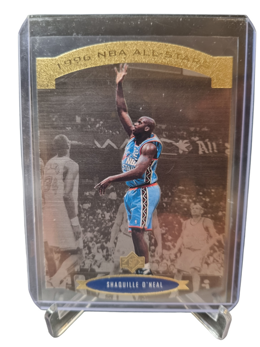 1996 Upper Deck SP #AS5 Shaquille O'Neal 1996 NBA All-Star Gold