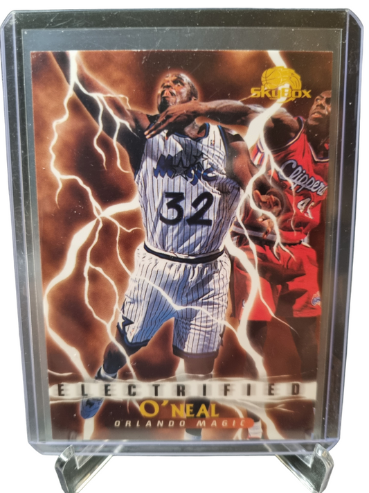 1996 Skybox #293 Shaquille O'Neal Electrified