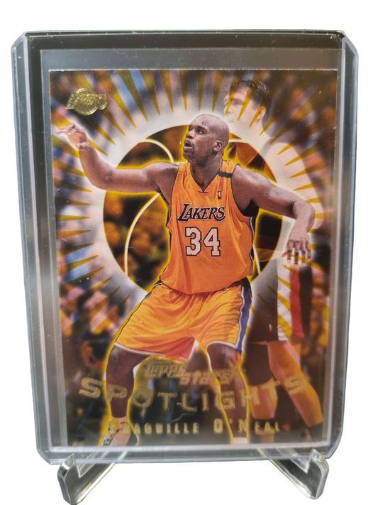 2000 Topps #127 Shaquille O'Neal Topps Stars Spotlights