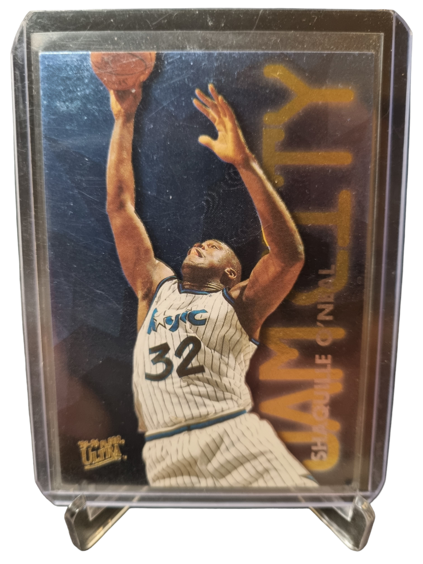 1995-96 Fleer #9 of 12 Shaquille O'Neal Jam City