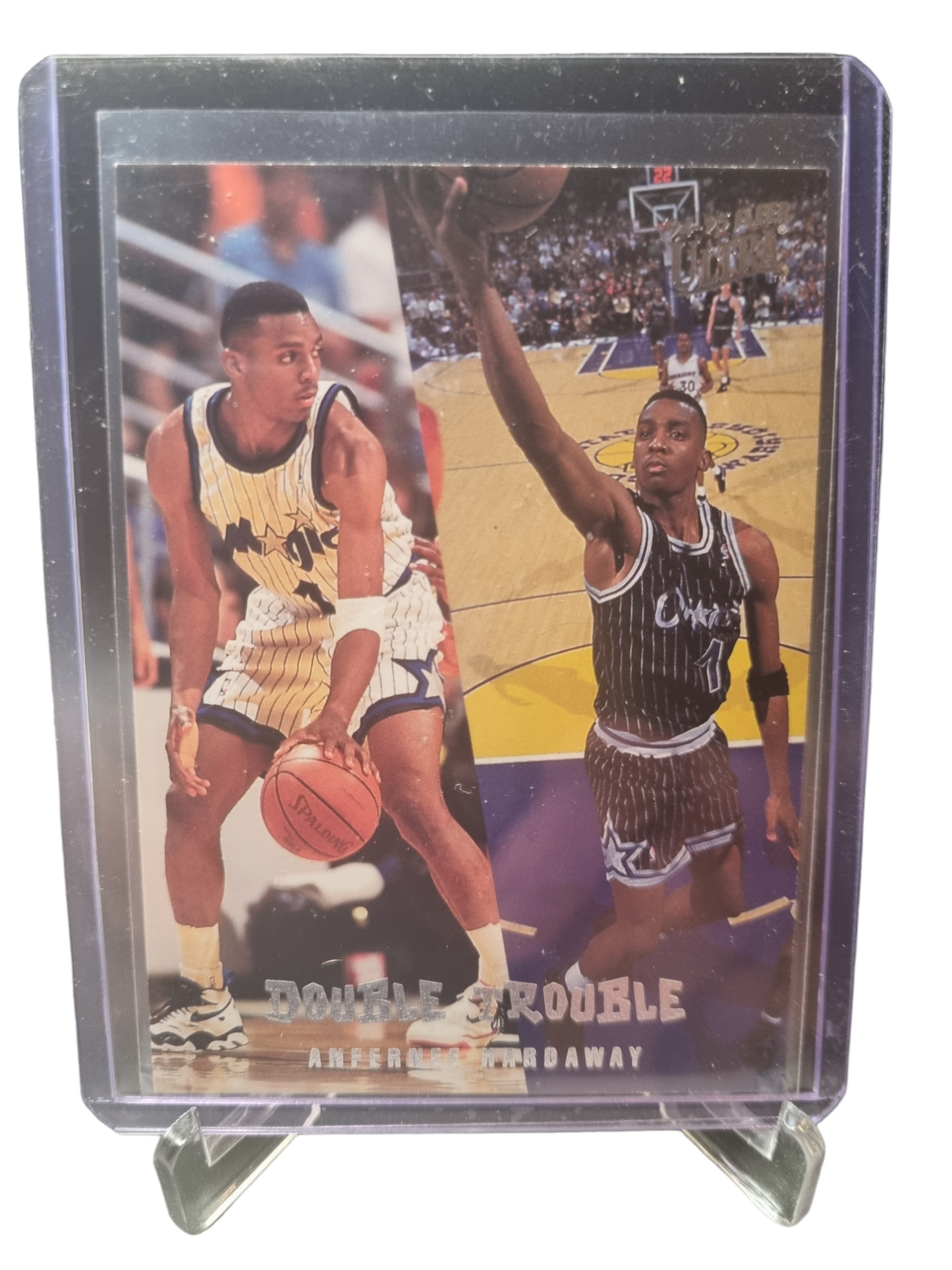 1994-95 Fleer Ultra #3 of 10 Anfernee Hardaway Double Trouble