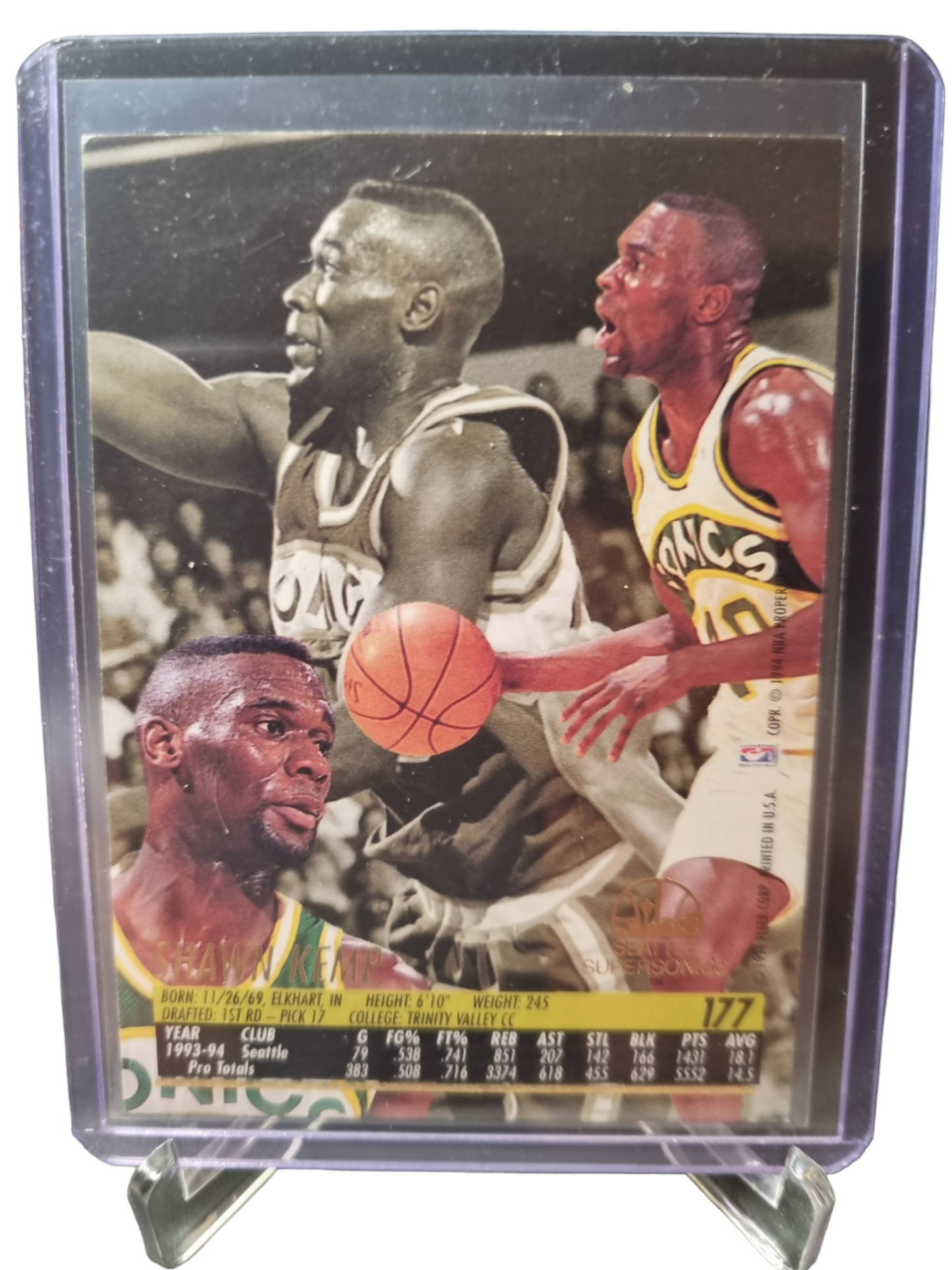 1994-95 Fleer Ultra #177 Shawn Kemp