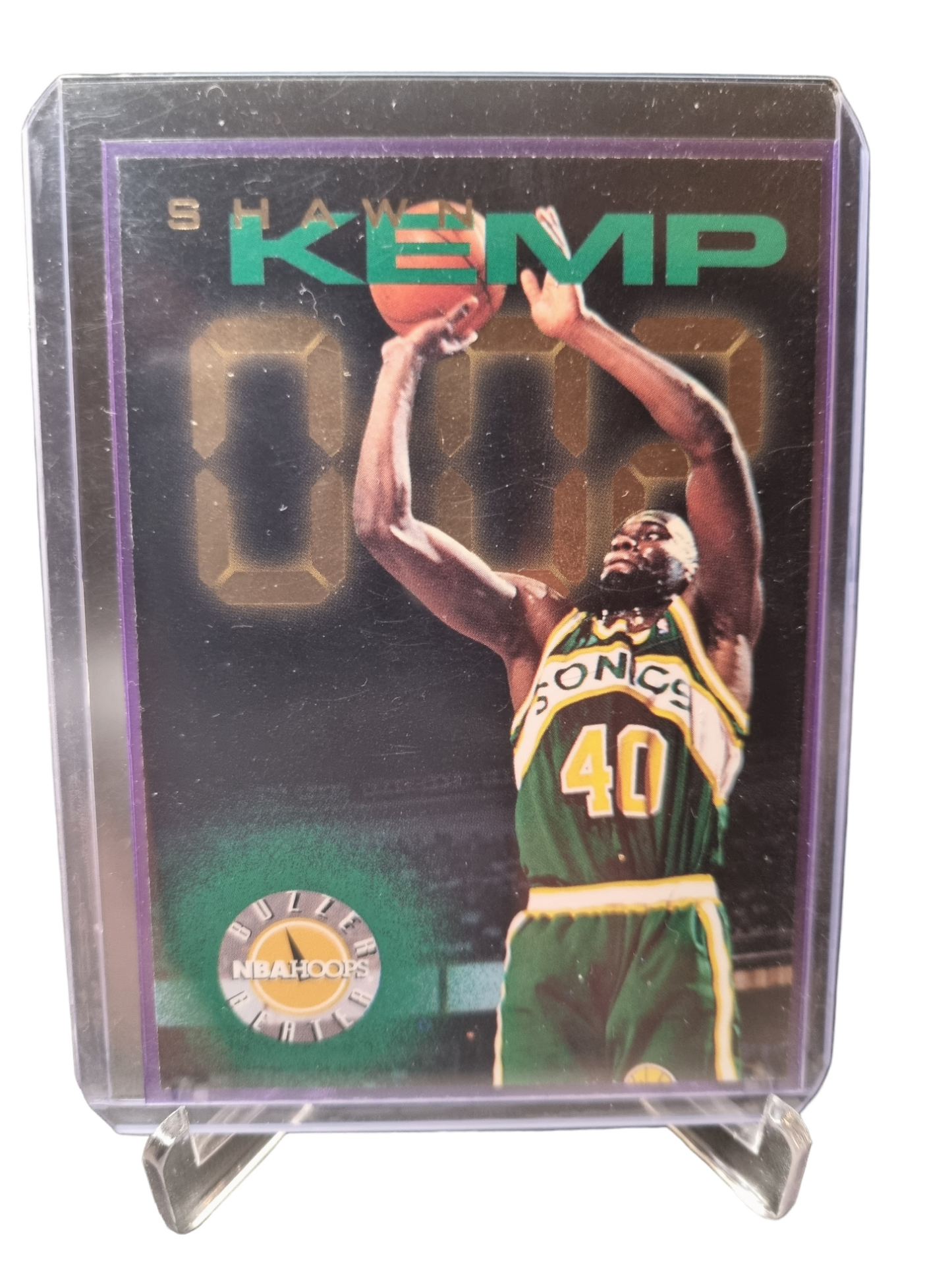 1995 Hoops #221 Shawn Kemp Buzzer Beater