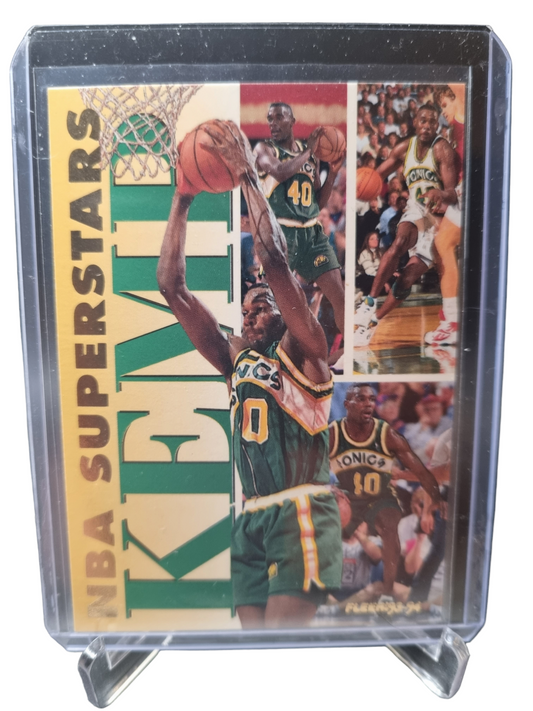 1994 Fleer #8 of 20 Shawn Kemp NBA Super Stars