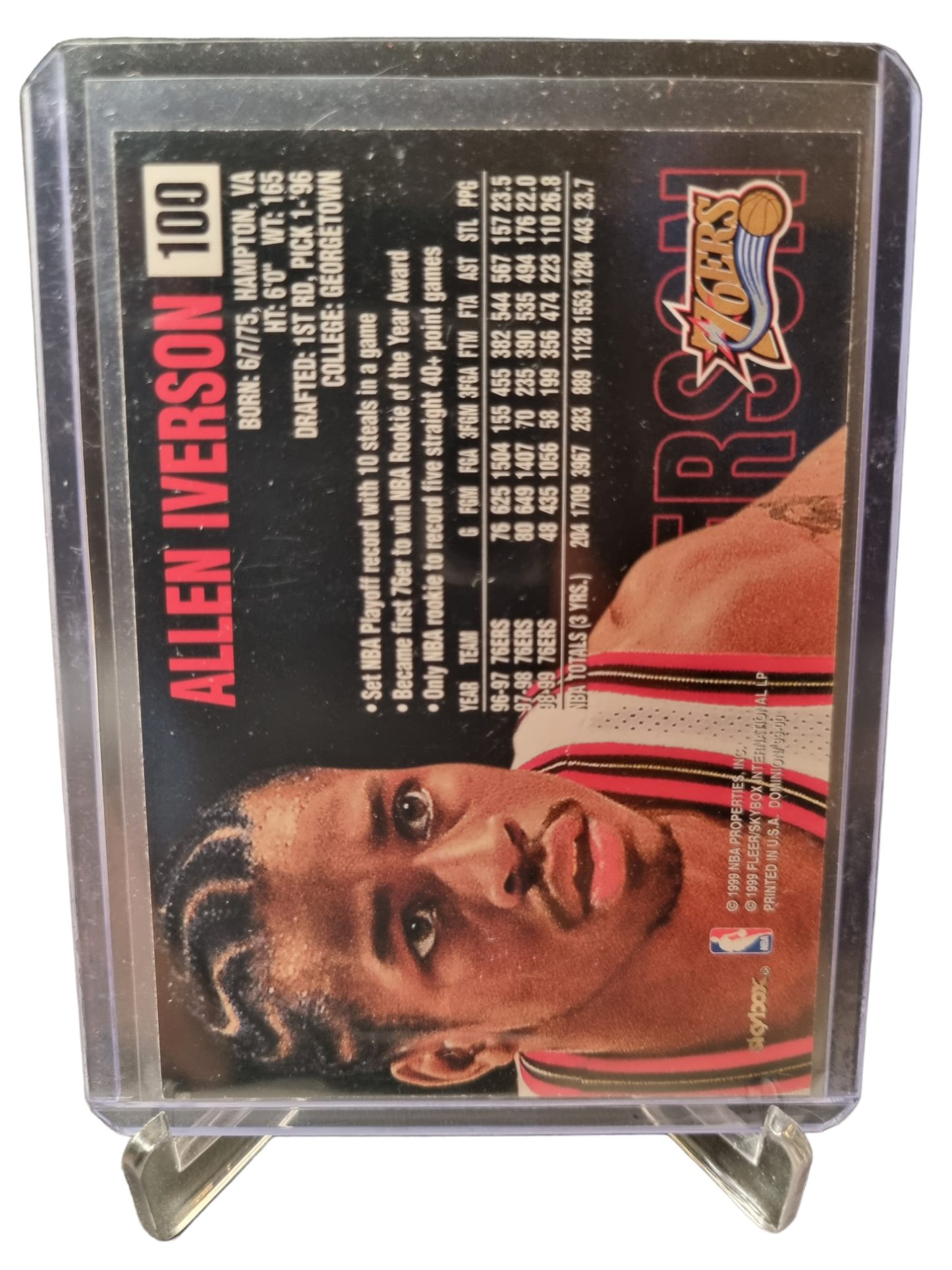 1999 Skybox Dominion #100 Allen Iverson