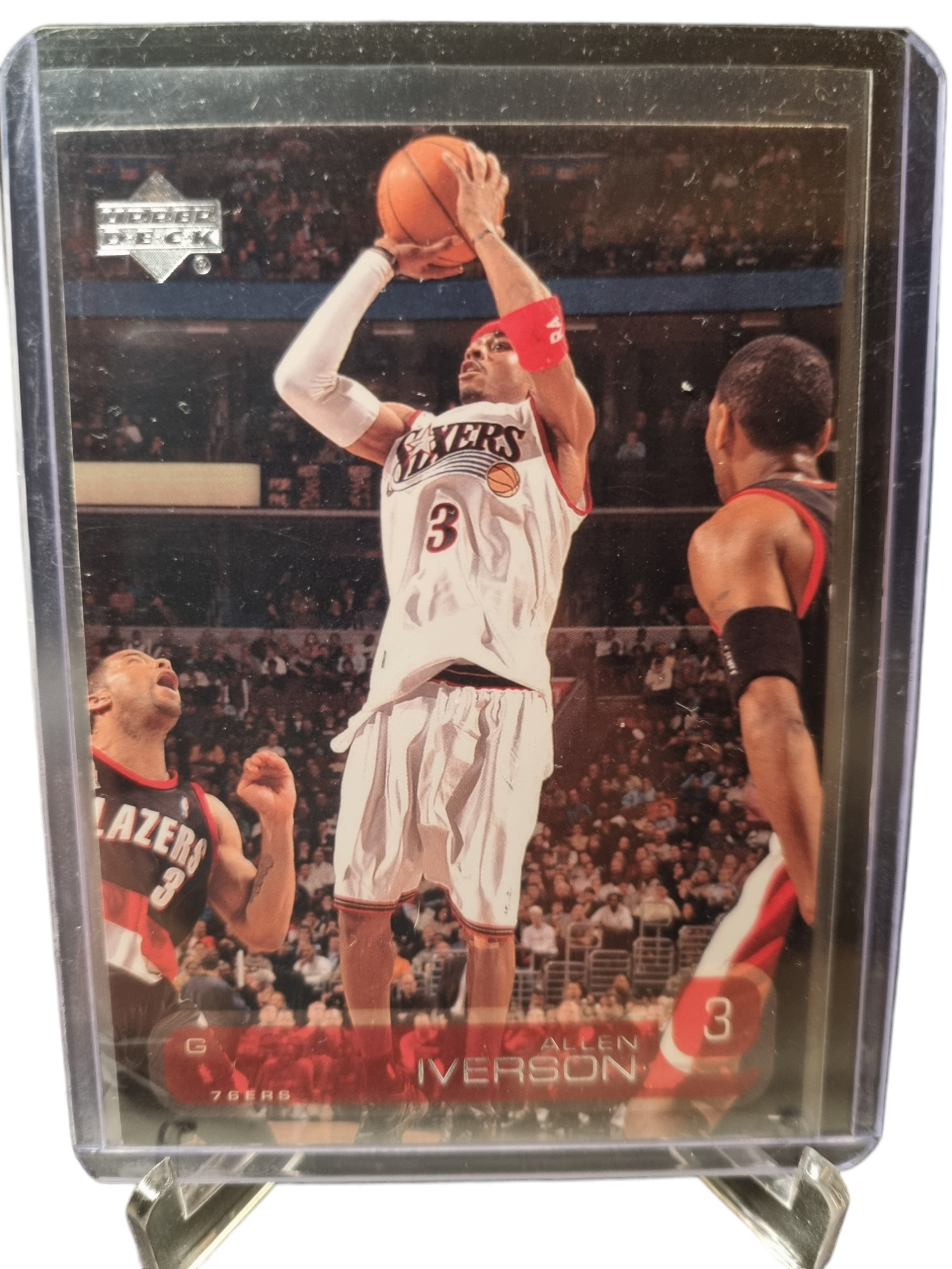 2002 Upper Deck #123 Allen Iverson 1996 First Round Draft Pick