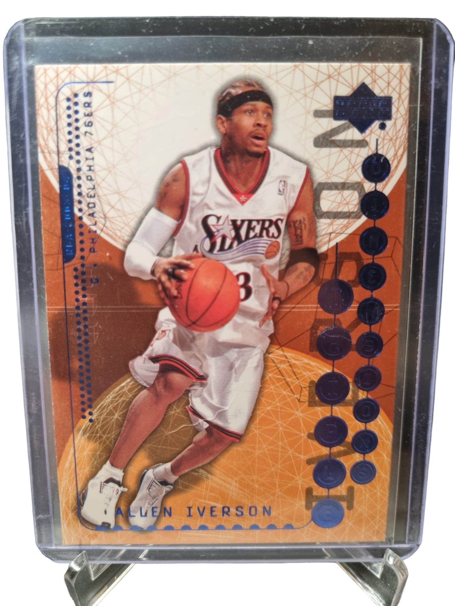 2004 Upper Deck #64 Allen Iverson Triple Dimensions