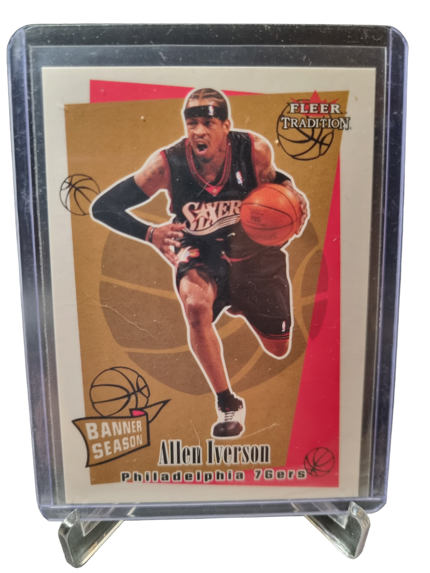 2003 Fleer #248 Allen Iverson Banner Season