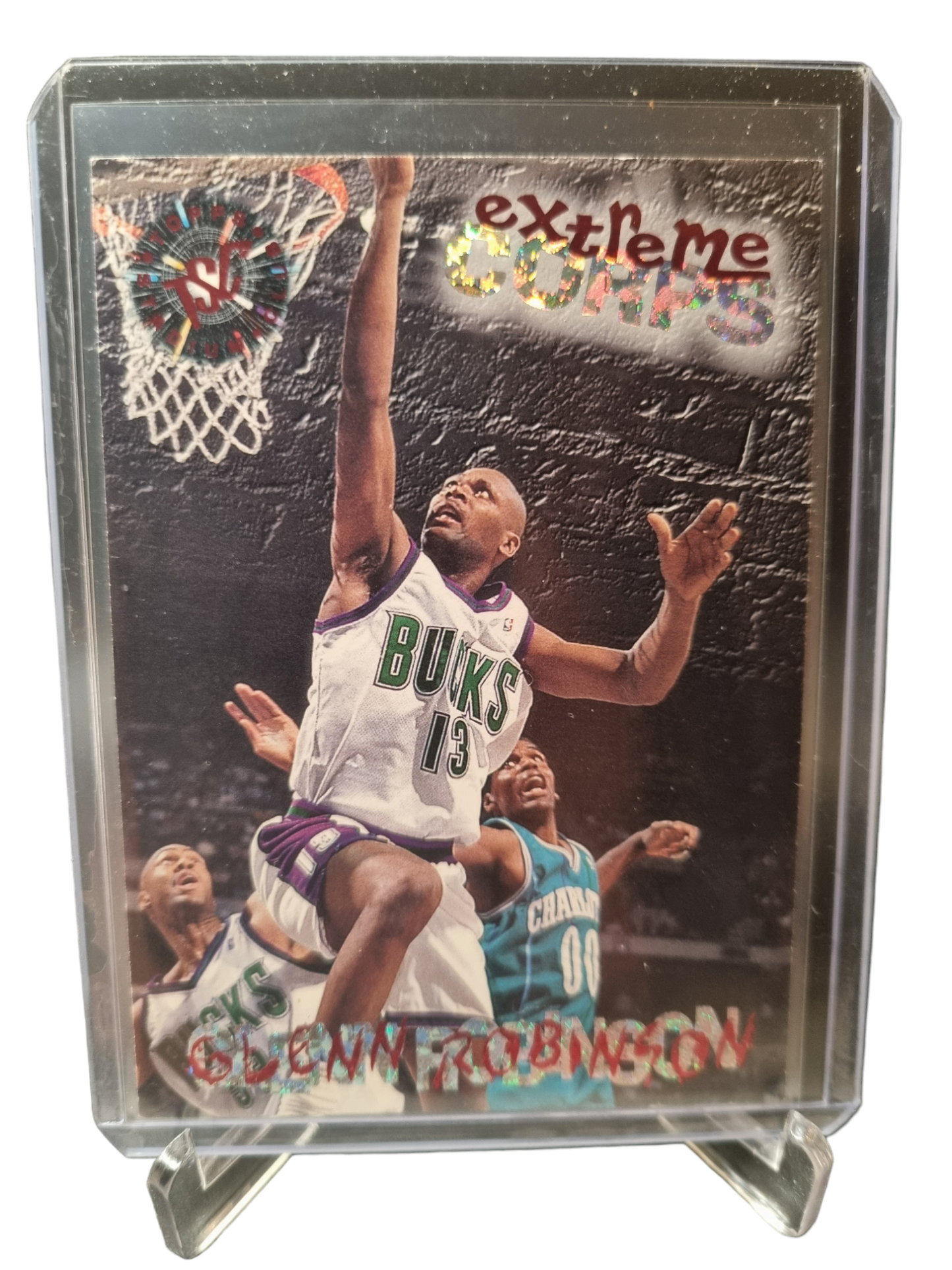 1995 Topps Stadium Club #115 Glenn Robinson Extreme Corps