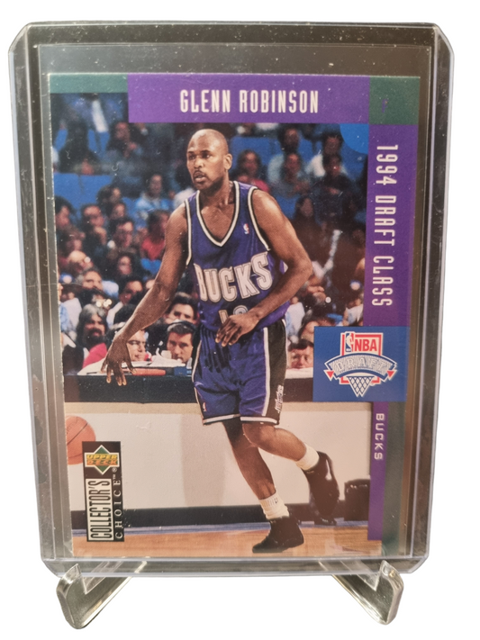 1994 Upper Deck #407 Glenn Robinson Rookie Card 1994 Draft Class