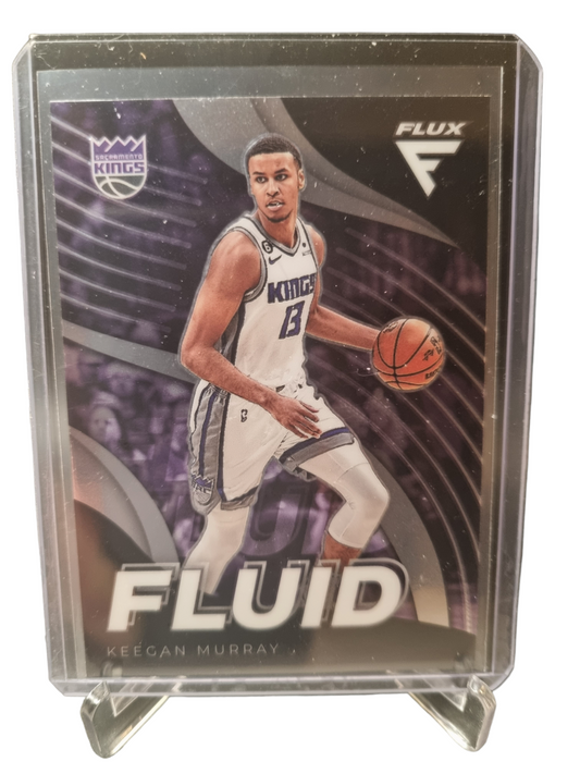 2022-23 Flux #16 Keegan Murray Rookie Card Fluid