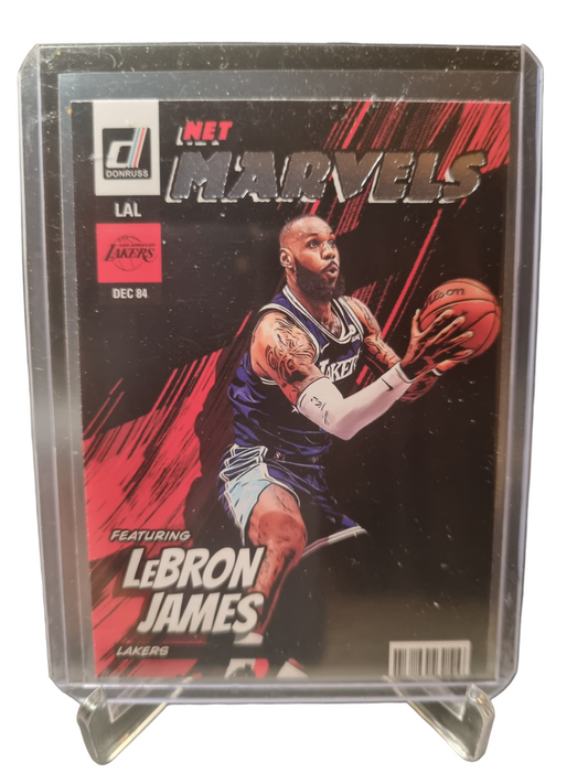 2022-23 Panini Donruss Optic #3 Lebron James Net Marvels