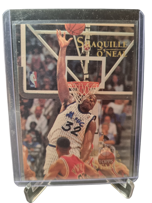 1995 Topps #132 Shaquille O'Neal Topps Stars