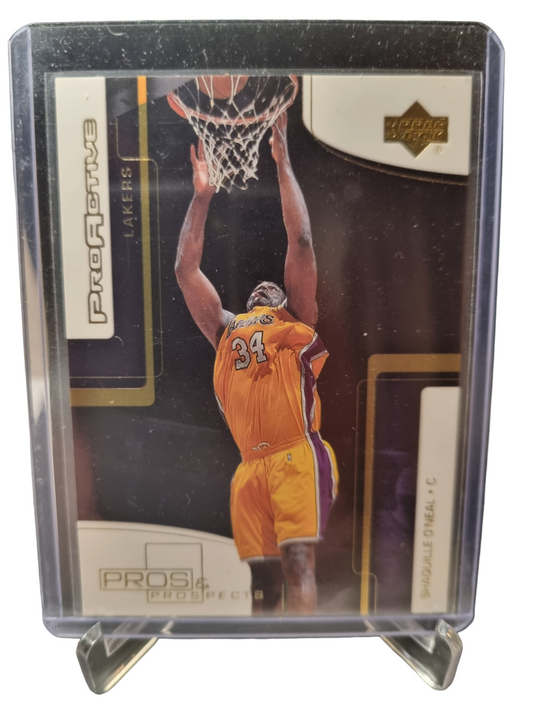 2000 Upper Deck #PA7 Shaquille O'Neal Pros And Prospects