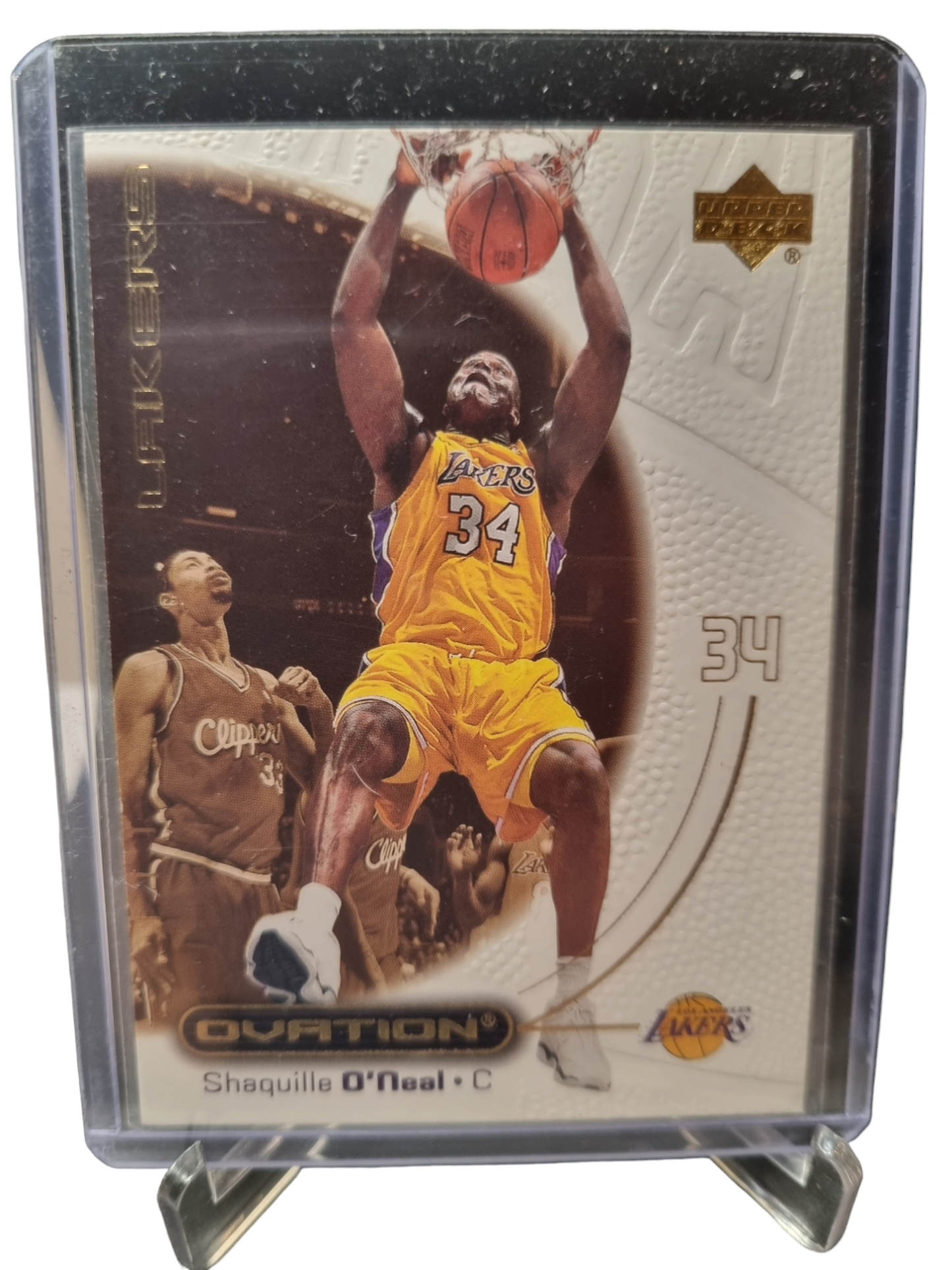 2000 Upper Deck #25 Shaquille O'Neal Ovation