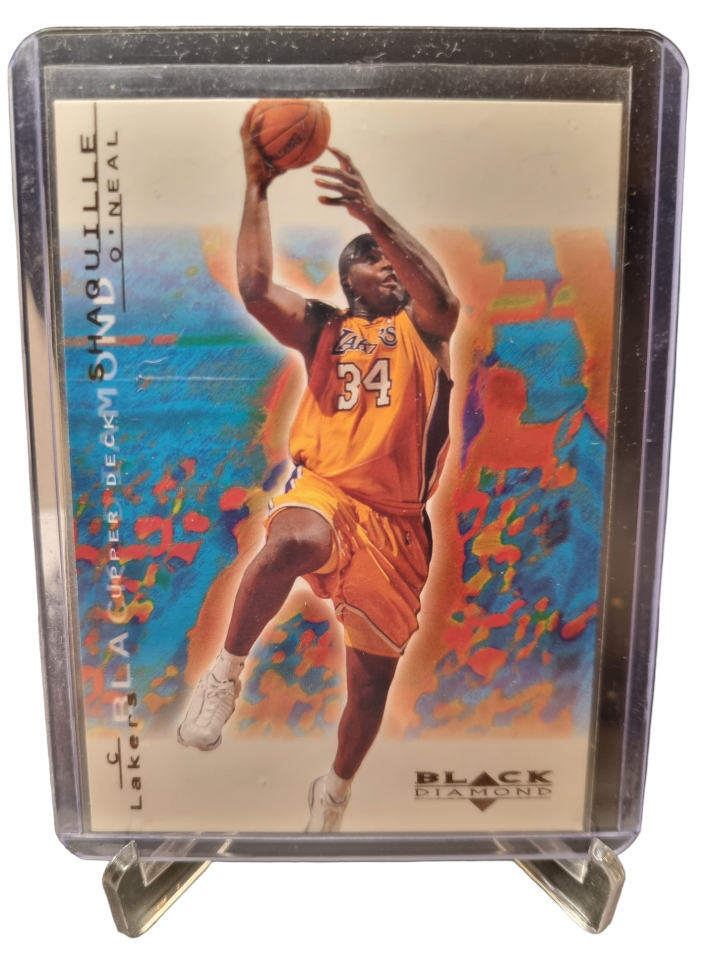 2001 Upper Deck #39 Shaquille O'Neal Black Diamond