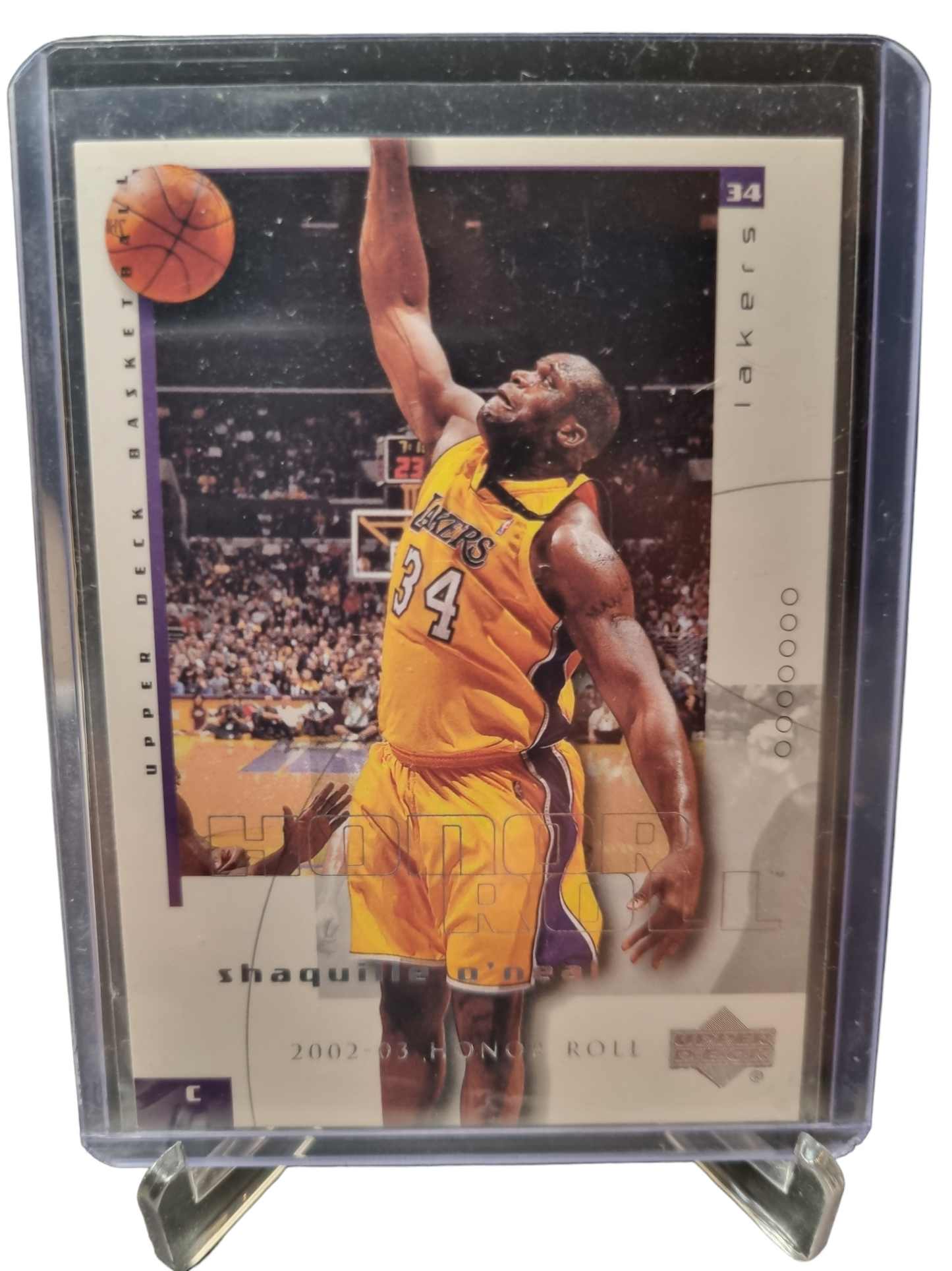 2002-03 Upper Deck #36 Shaquille O'Neal Honor Roll