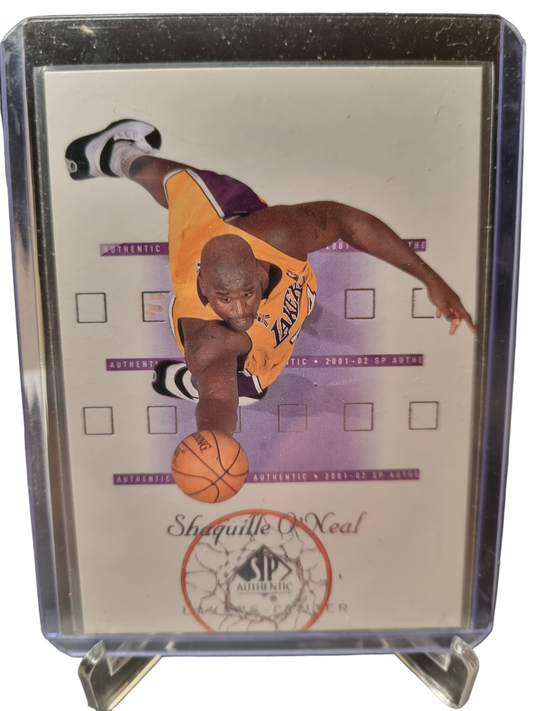 2002 Upper Deck #39 Shaquille O'Neal SP Authentic