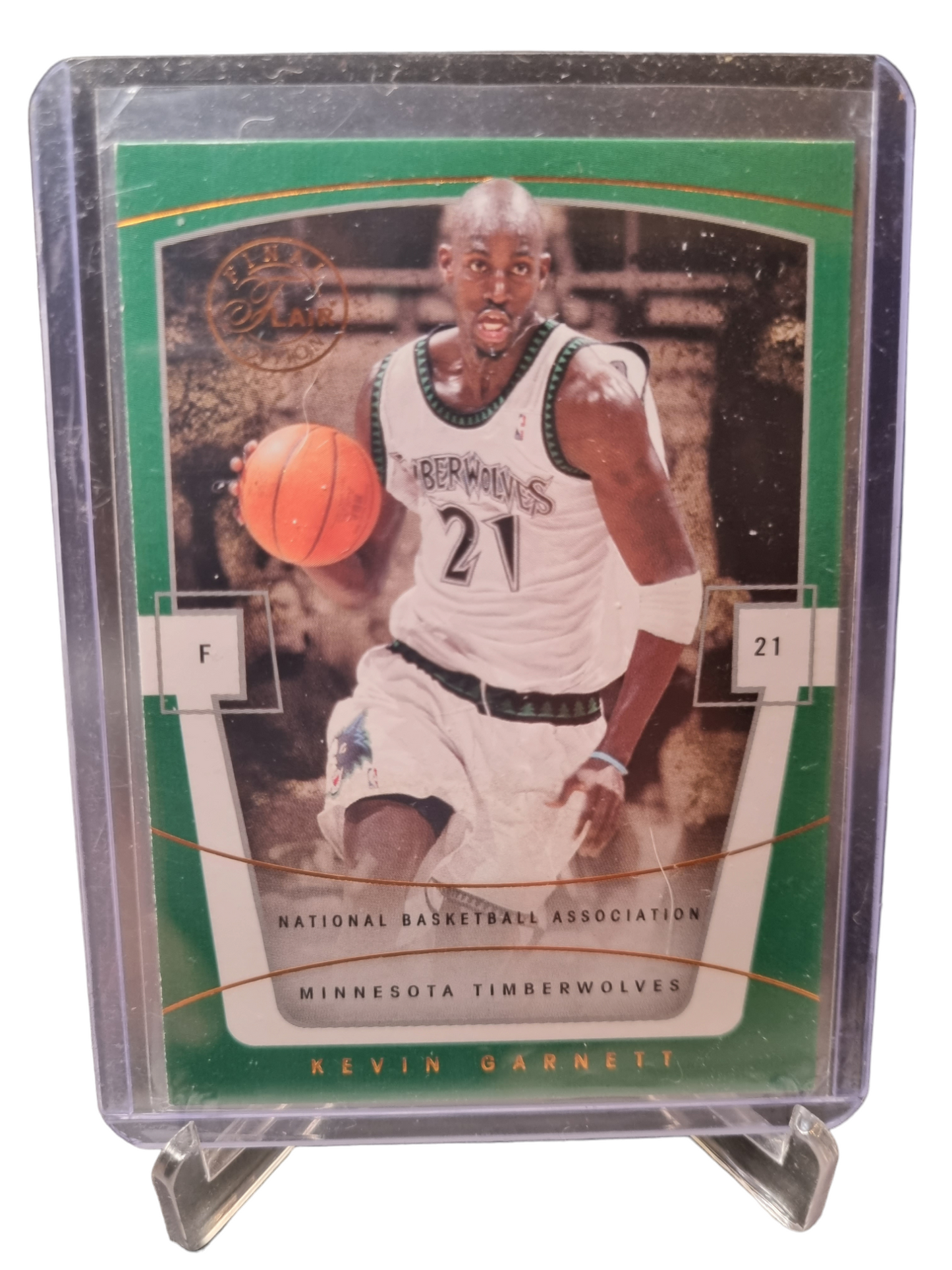 2003-04 Fleer #55 Kevin Garnett Flair Final Edition