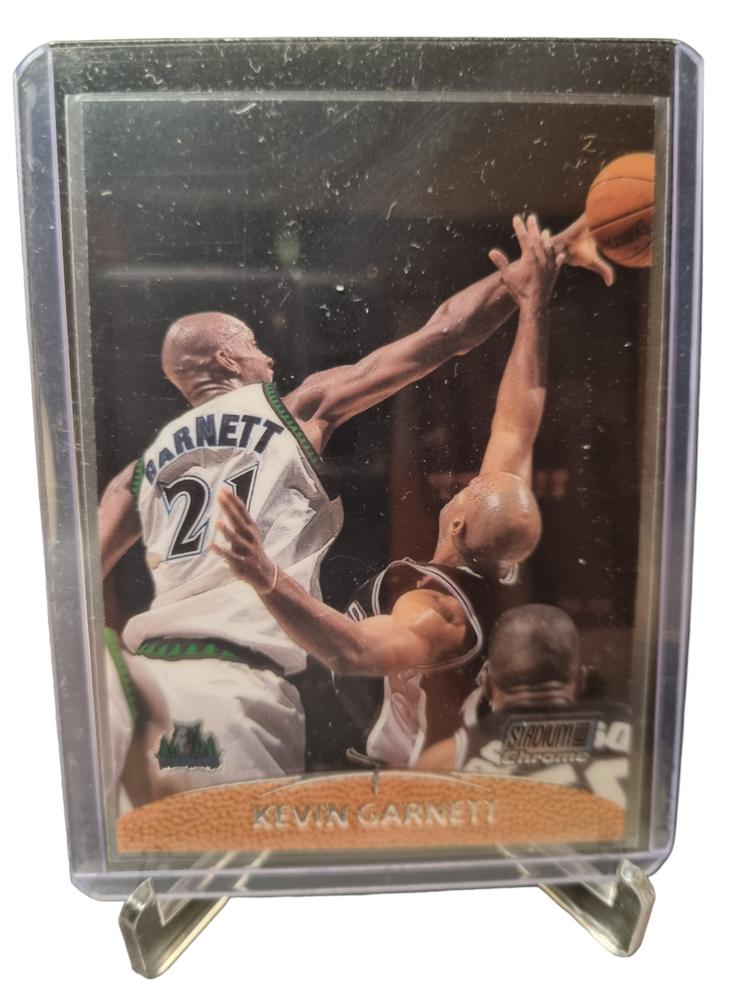 2000 Topps Stadium Club Chrome #SCC1 Kevin Garnett