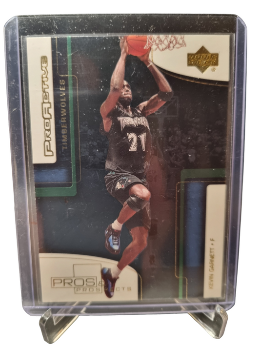 2000 Upper Deck #PA2 Kevin Garnett Pros And Prospects