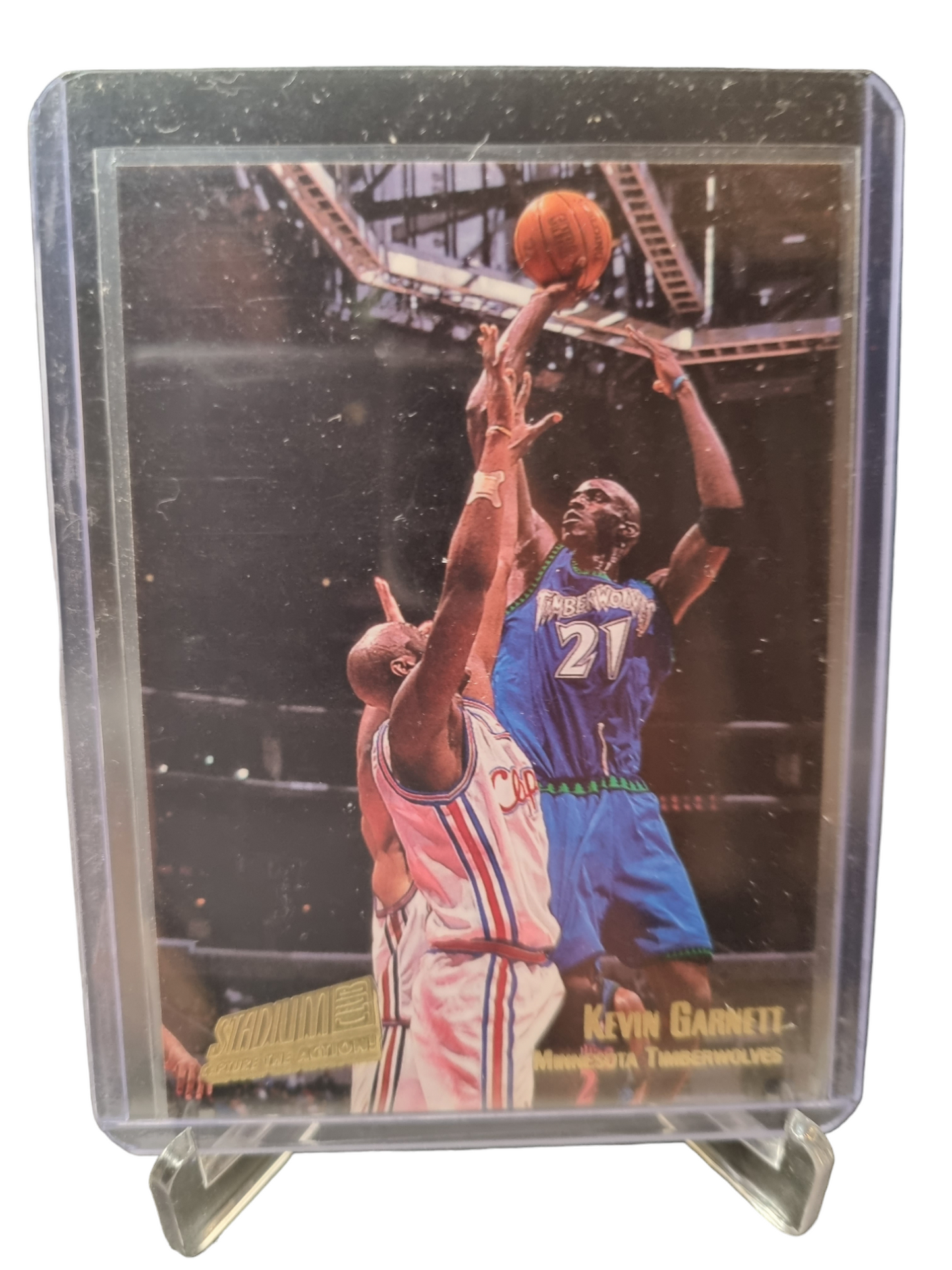 2001 Topps #CA4 Kevin Garnett Capture The Action