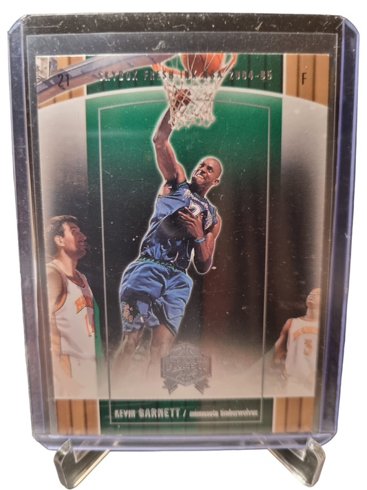 2004-05 Fleer #11 Kevin Garnett Skybox Fresh Ink