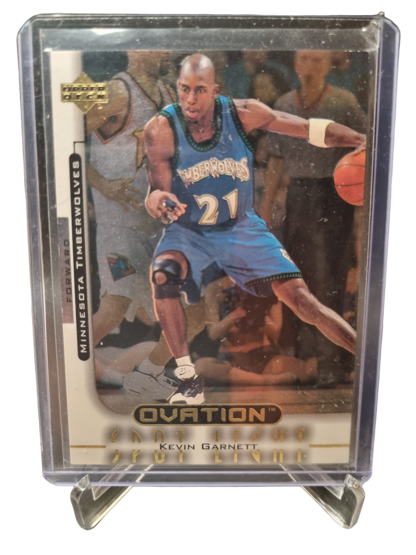 1999 Upper Deck #051 Kevin Garnett Ovation