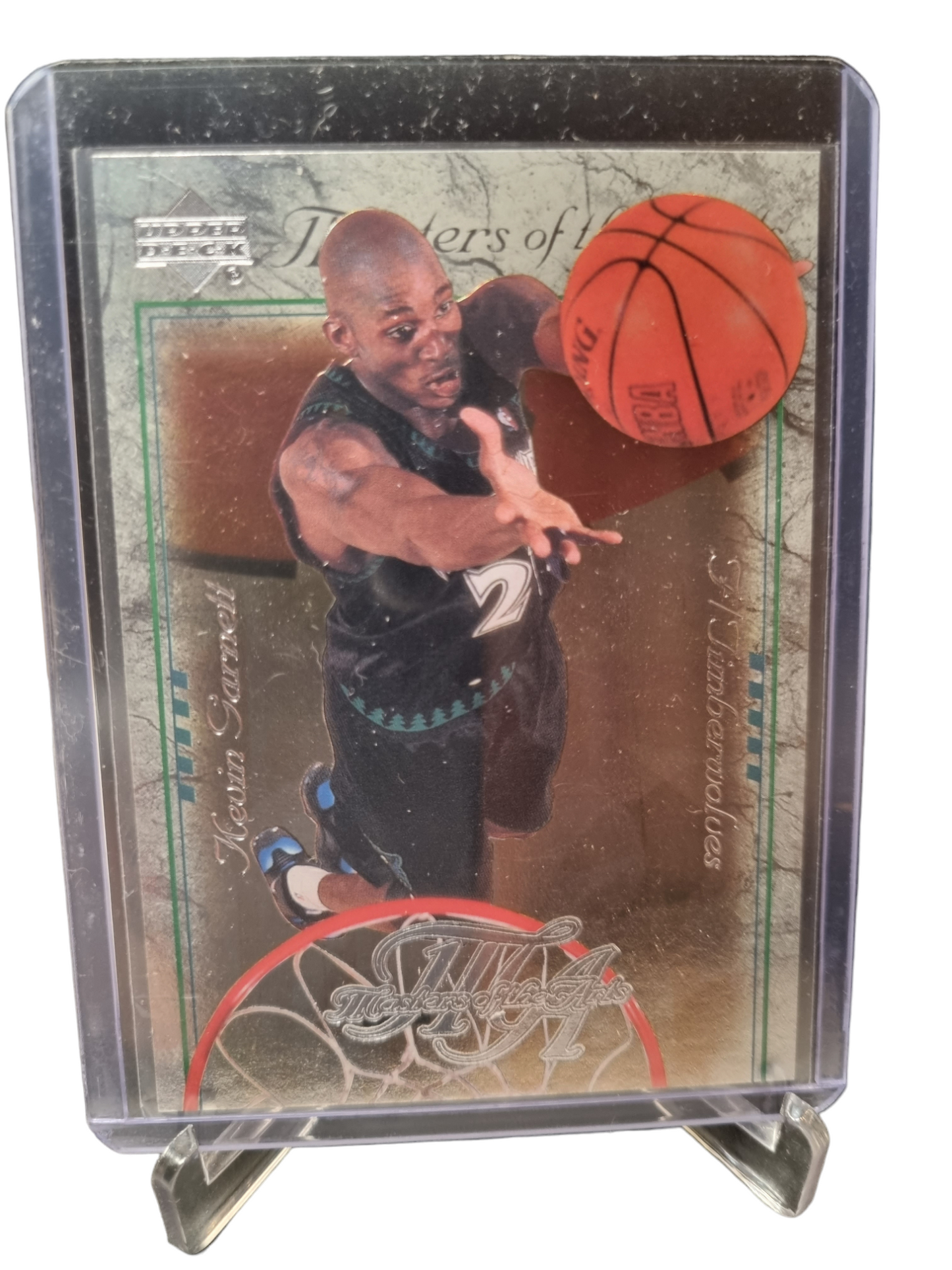 2000 Upper Deck #MA4 Kevin Garnett Masters Of The Arts