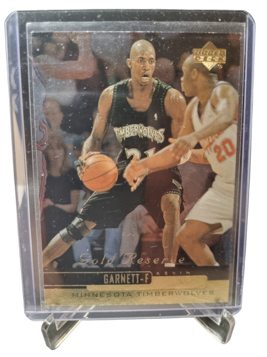 2000 Upper Deck #125 Kevin Garnett Gold Reserve