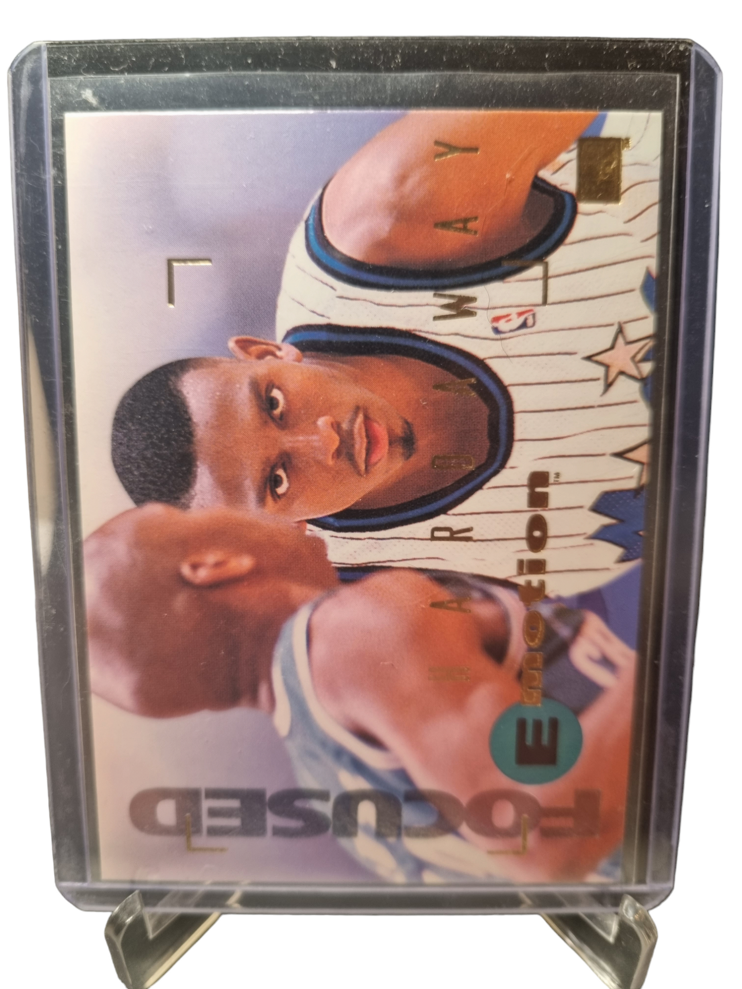 1995 Skybox #69 Anfernee Hardaway Emotion Focused