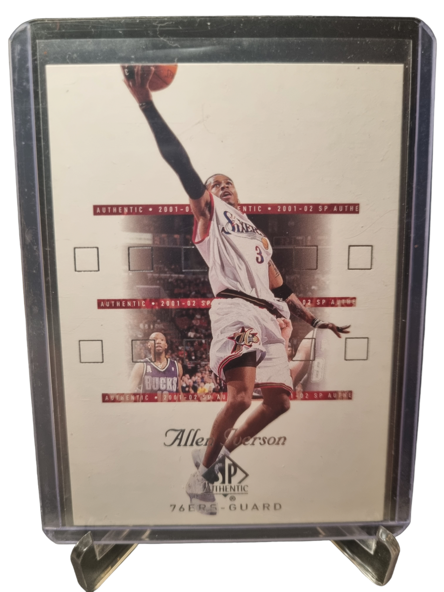 2002 Upper Deck #64 Allen Iverson SP Authentic