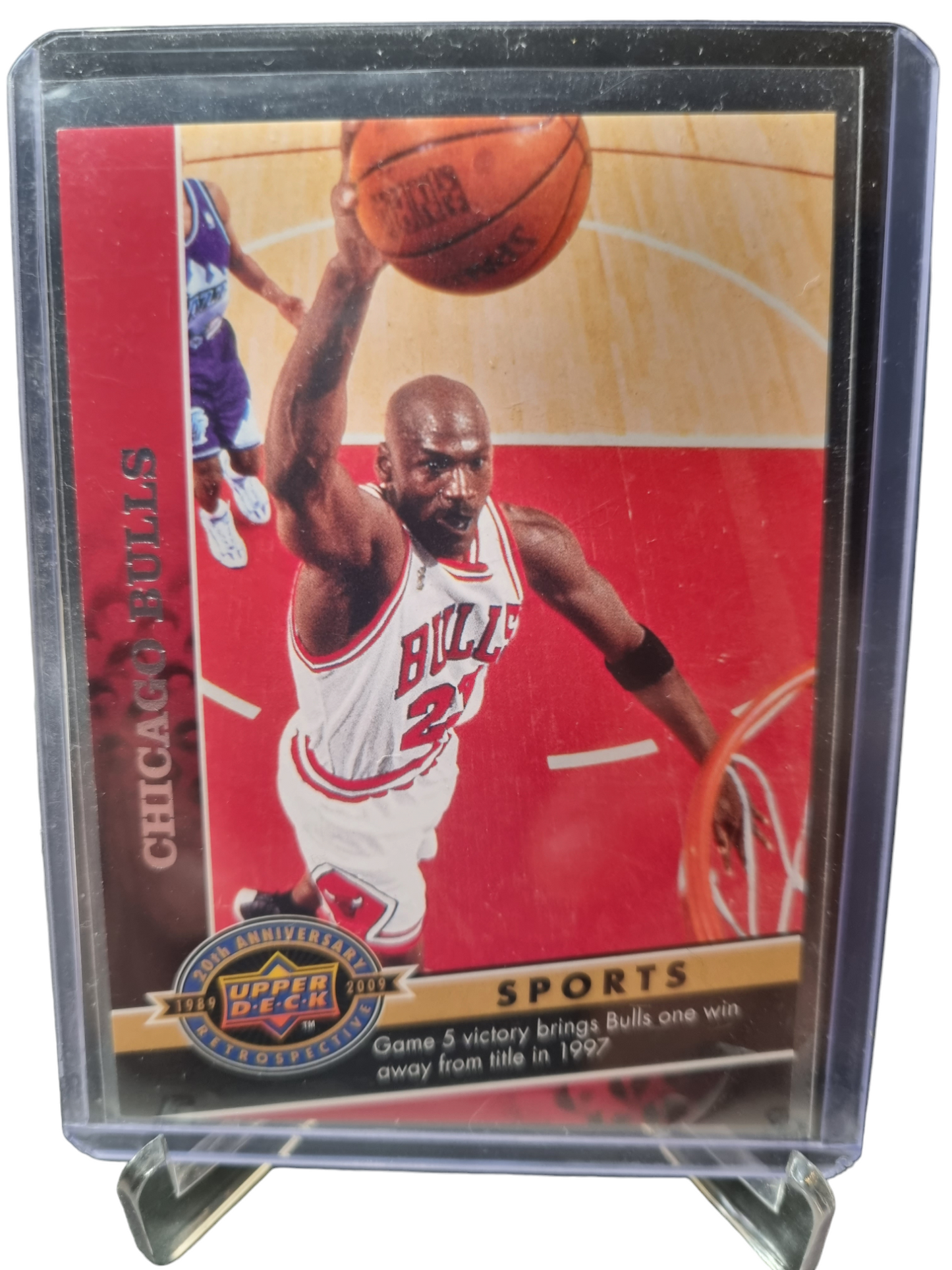 2009 Upper Deck #1008 Michael Jordan 20th Anniversary Retrospective