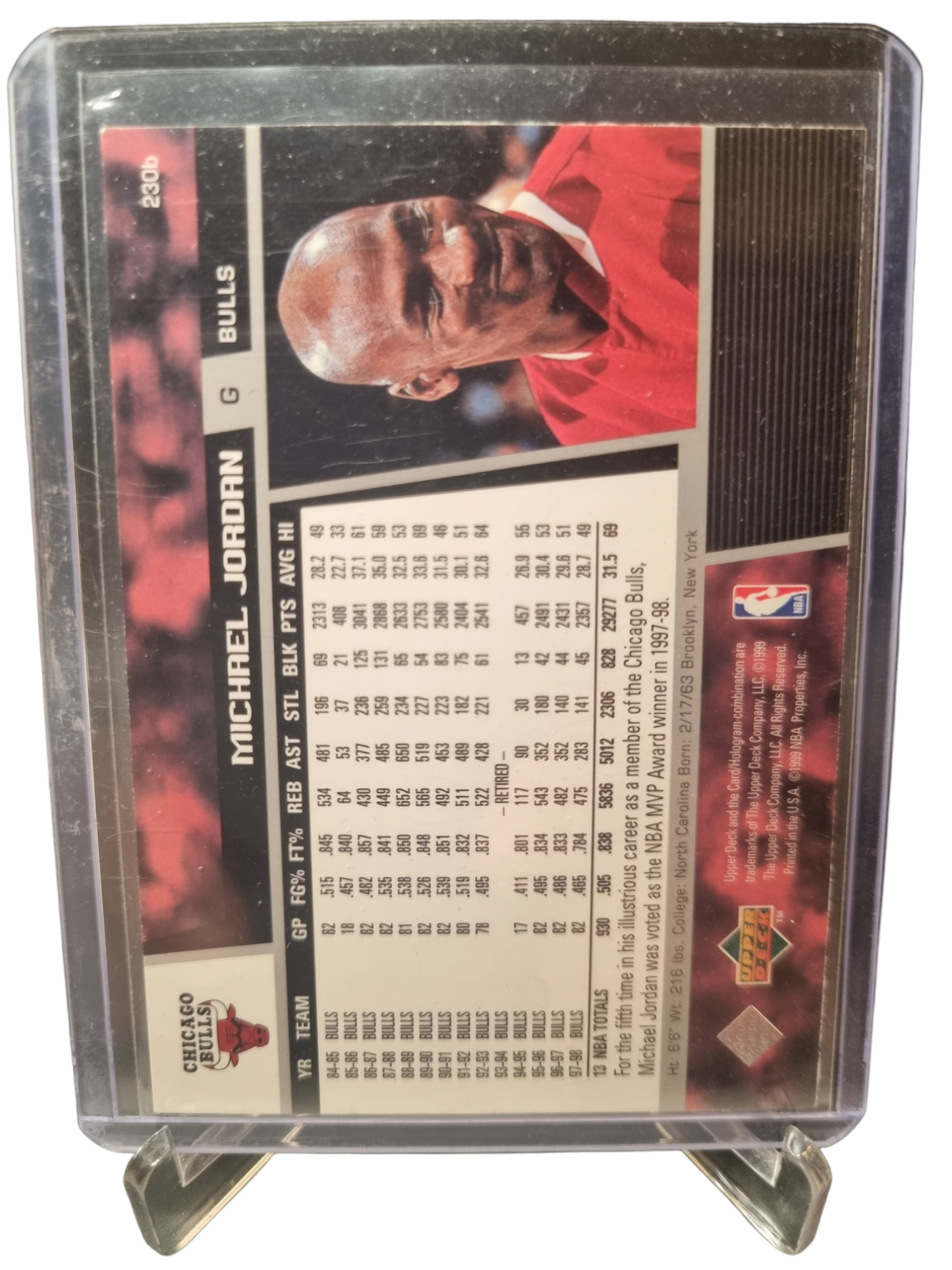 1999 Upper Deck #230b Michael Jordan