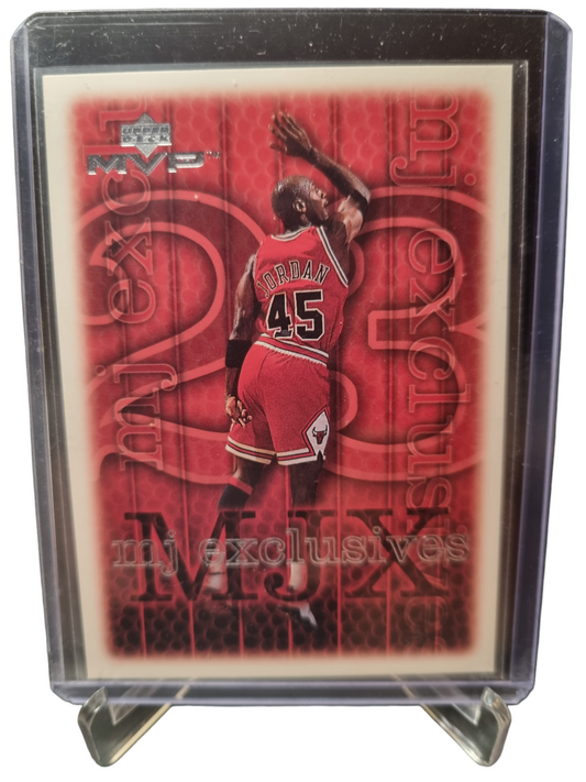1999 Upper Deck MVP #180 Michael Jordan MJ Exclusives
