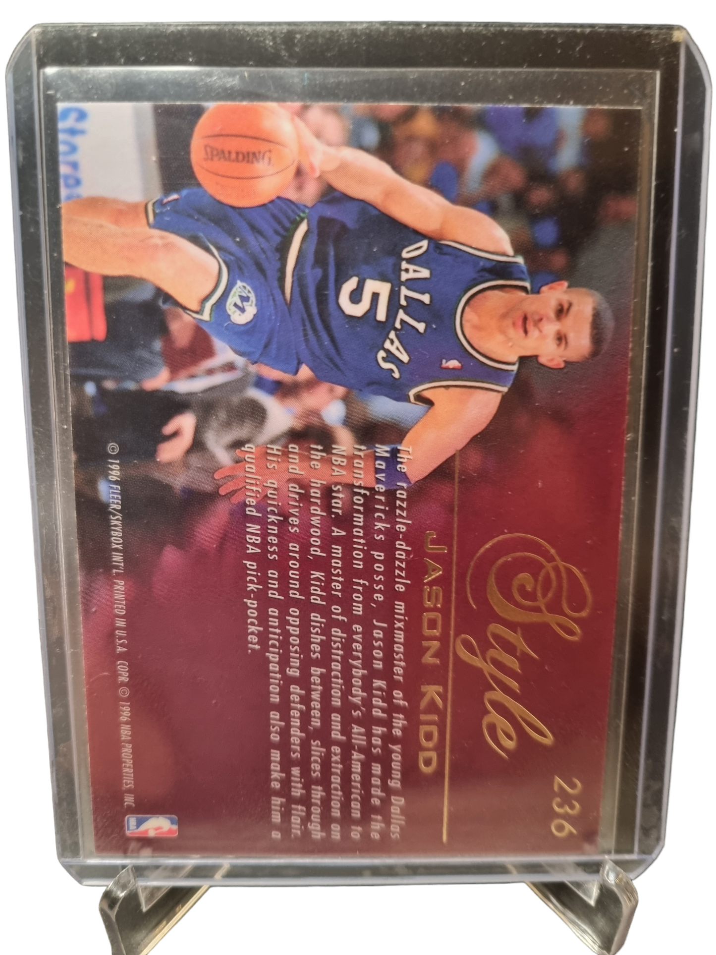 1995-96 Flair #236 Jason Kidd Style