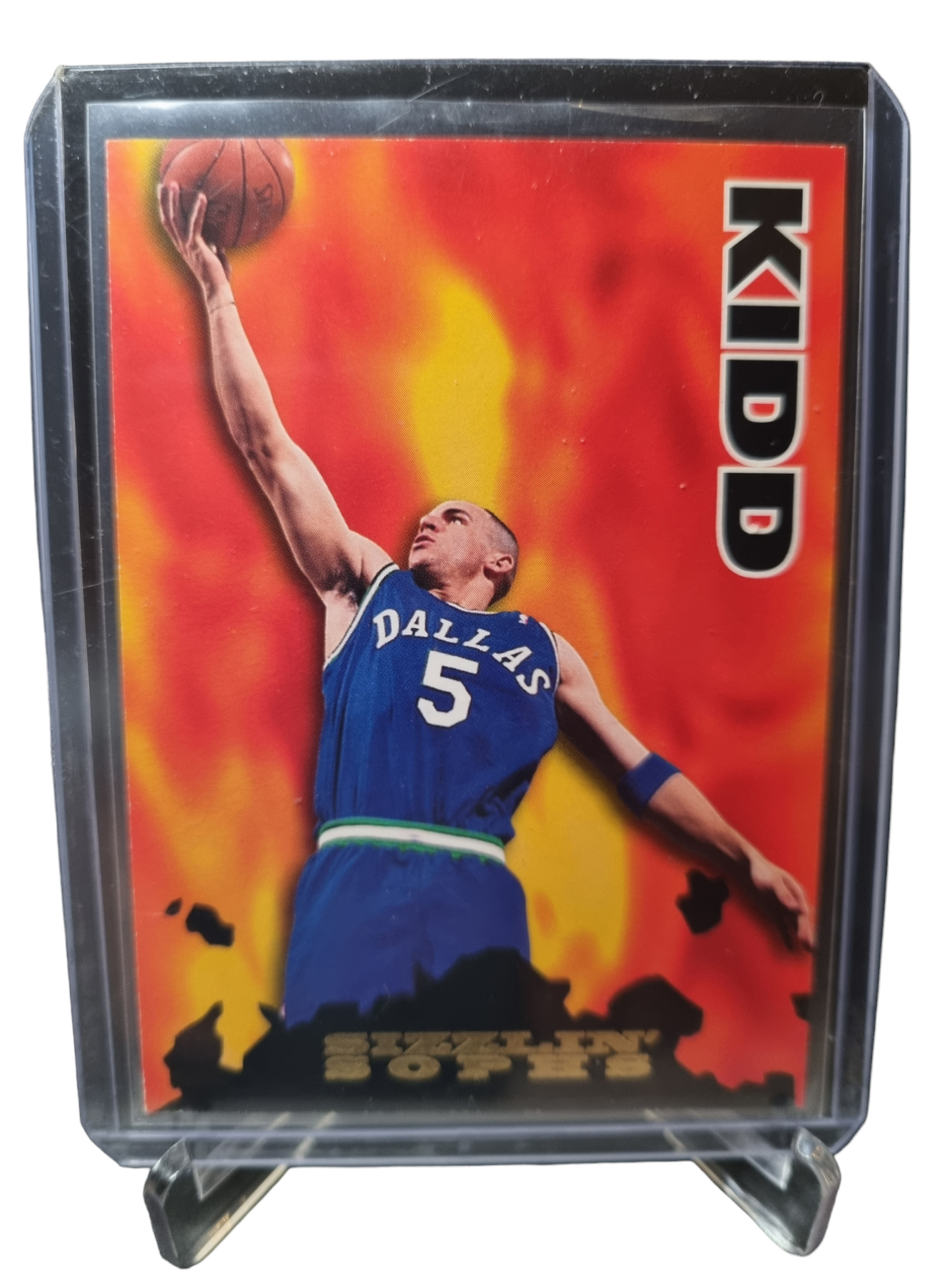 1995 Hoops #202 Jason Kidd Sizzling Sophs