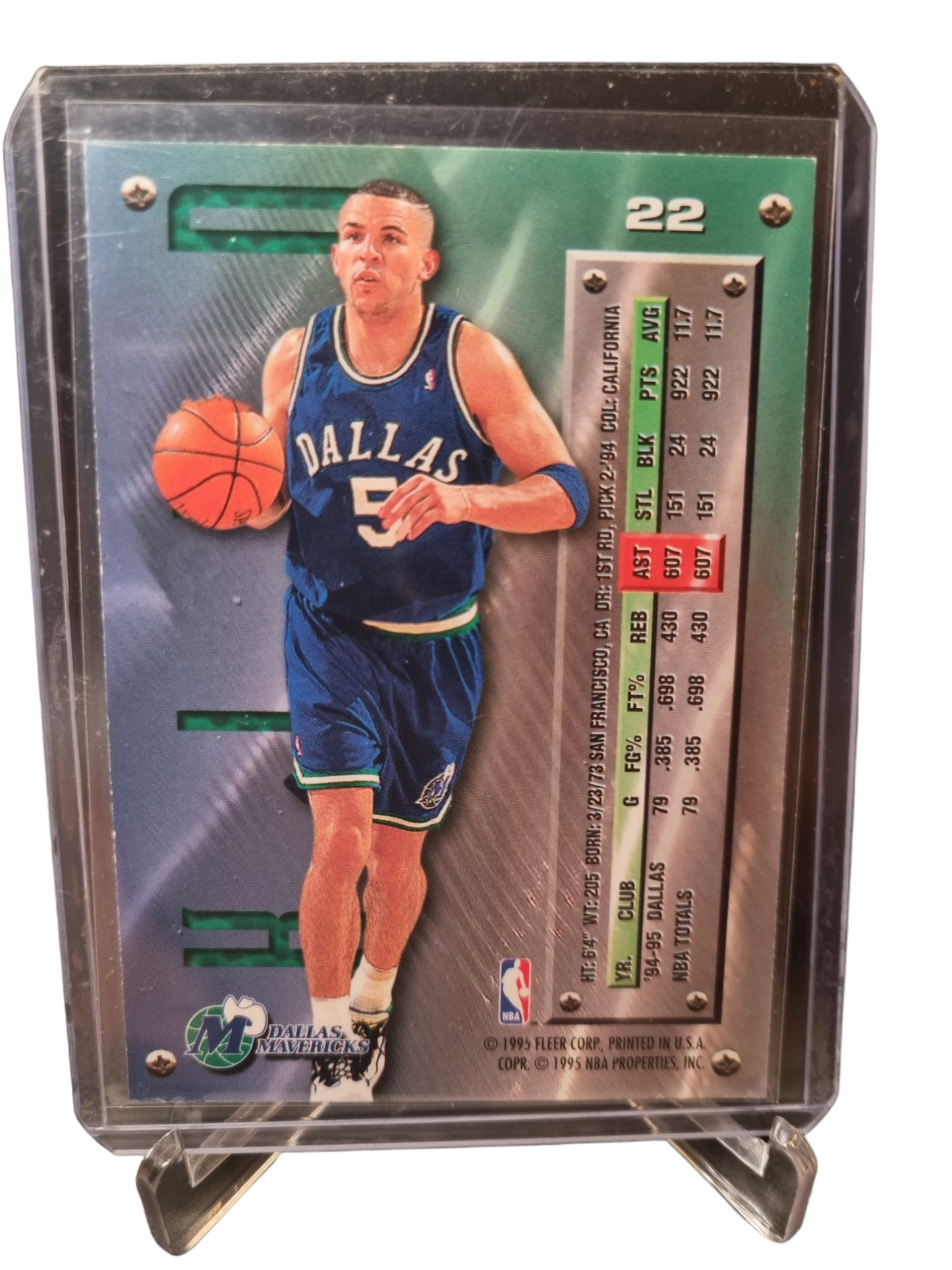 1995-96 Fleer Metal #22 Jason Kidd