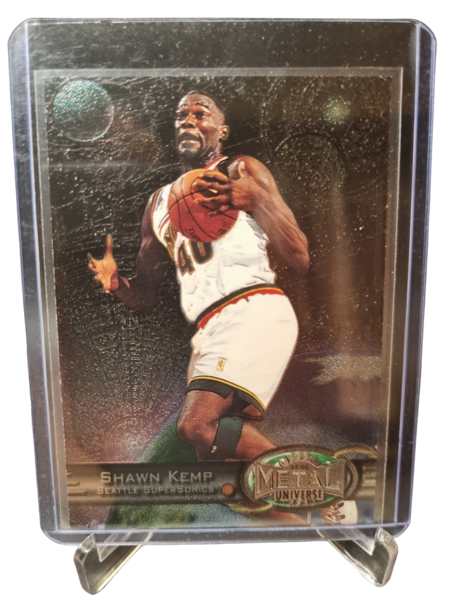 1997 Skybox #67 Shawn Kemp Metal Universe