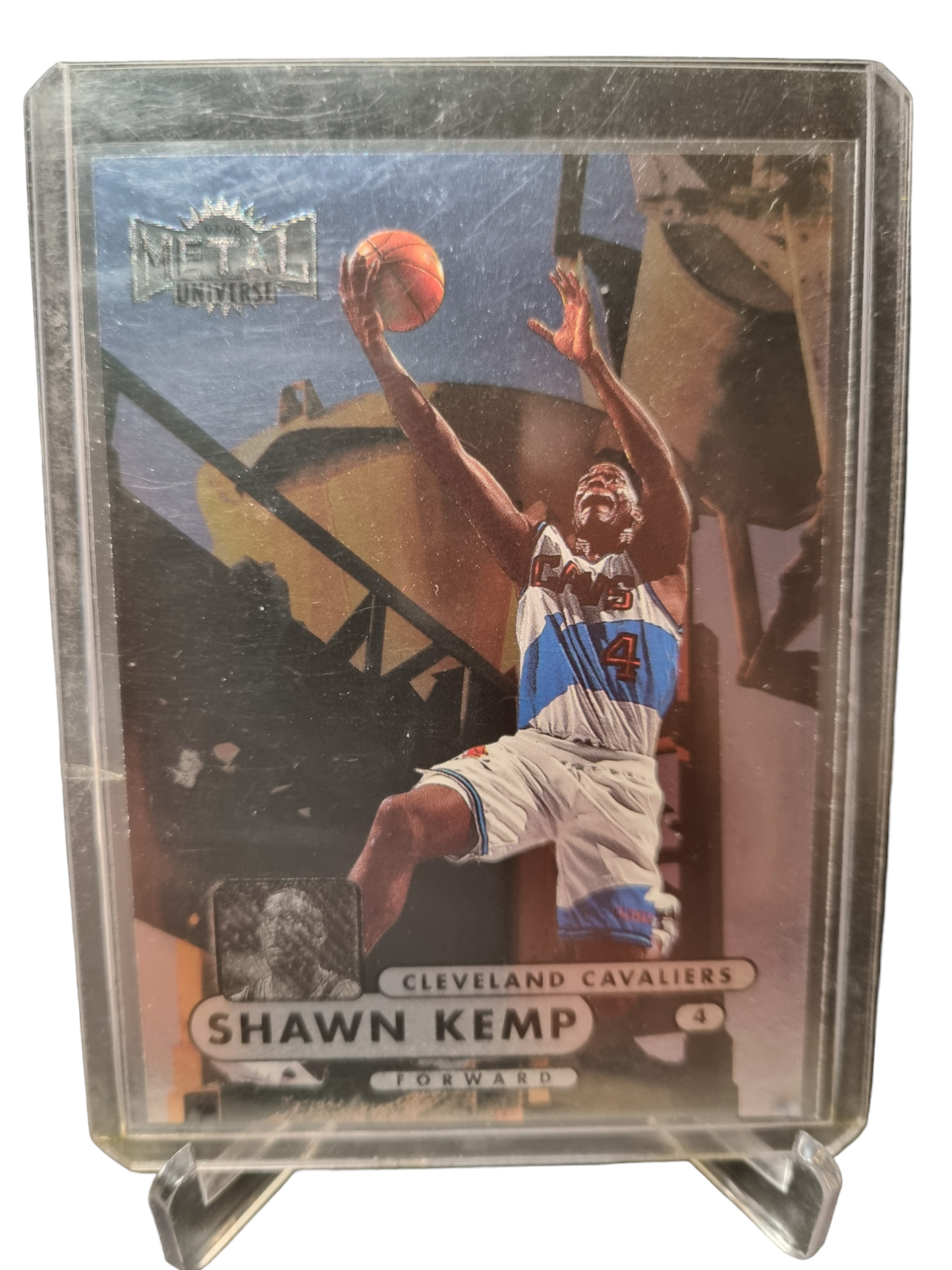 1997-98 Skybox #78 Shawn Kemp Metal Universe