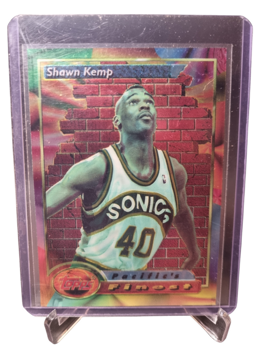 1994 Topps Finest #123 Shawn Kemp