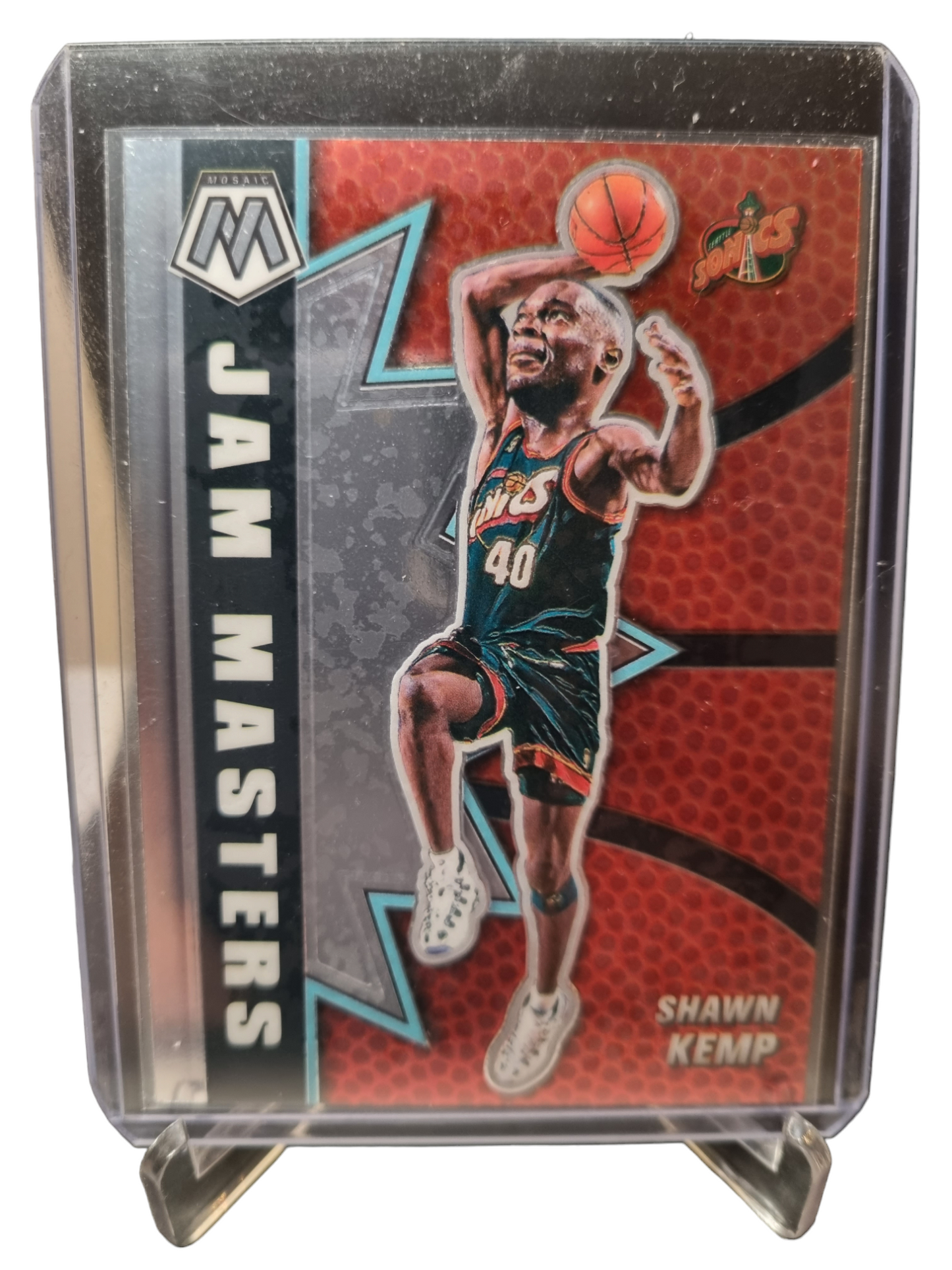 2020-21 Panini Mosaic #15 Shawn Kemp Jam Masters