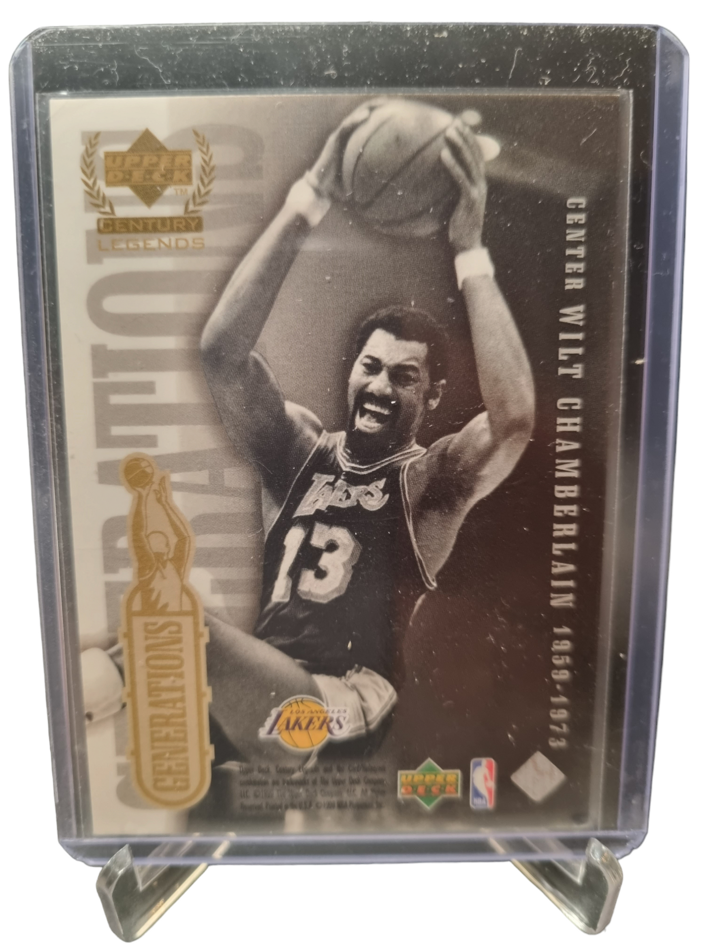 1999 Upper Deck #Century Legends Shaquille O'Neal/Wilt Chamberlain Generations