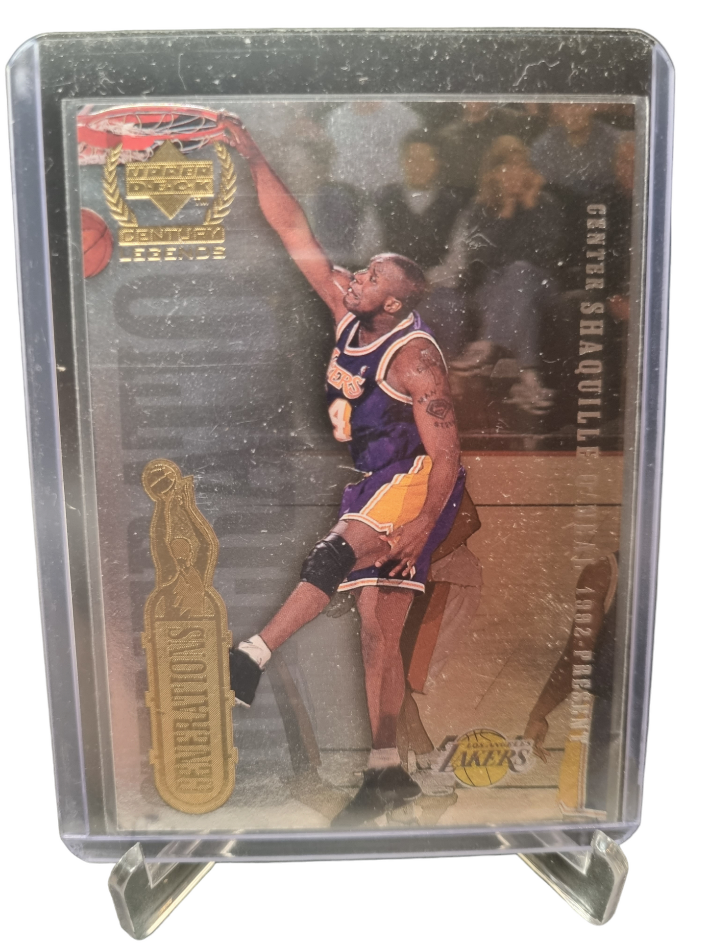 1999 Upper Deck #Century Legends Shaquille O'Neal/Wilt Chamberlain Generations