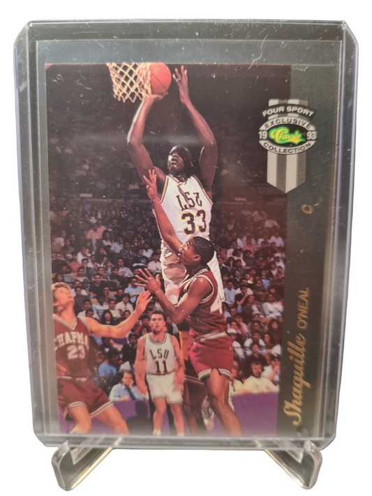 1993 Classic #28 Shaquille O'Neal Rookie Card