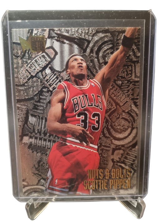 1995-96 Fleer Metal #216 Scottie Pippen Nuts and Bolts