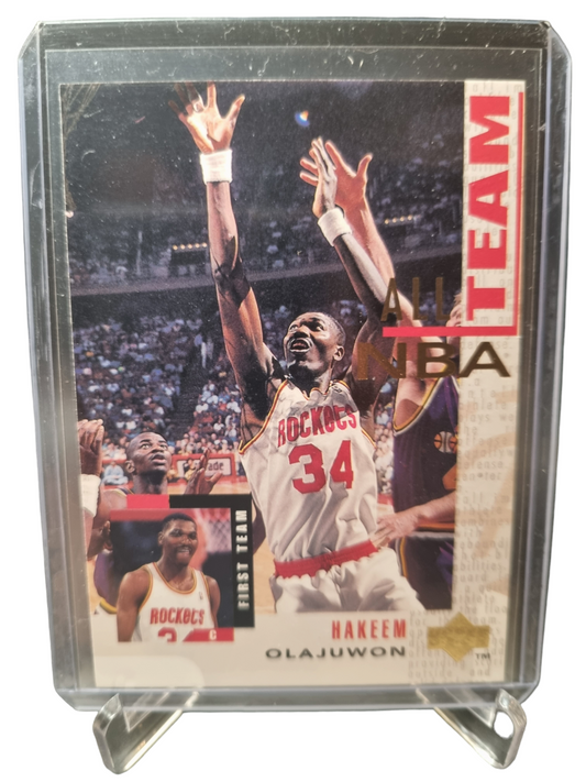 1994 Upper Deck #13 Hakeem Olajuwon NBA All Team