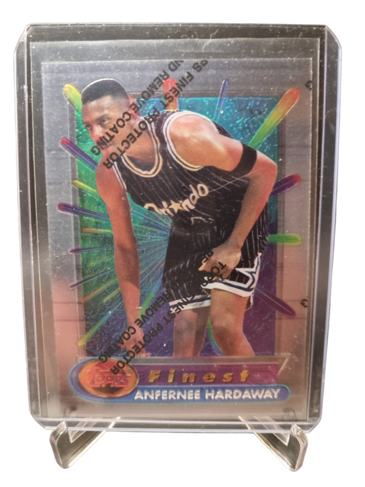 1995 Topps Finest #167 Anfernee Hardaway With Protective Coating
